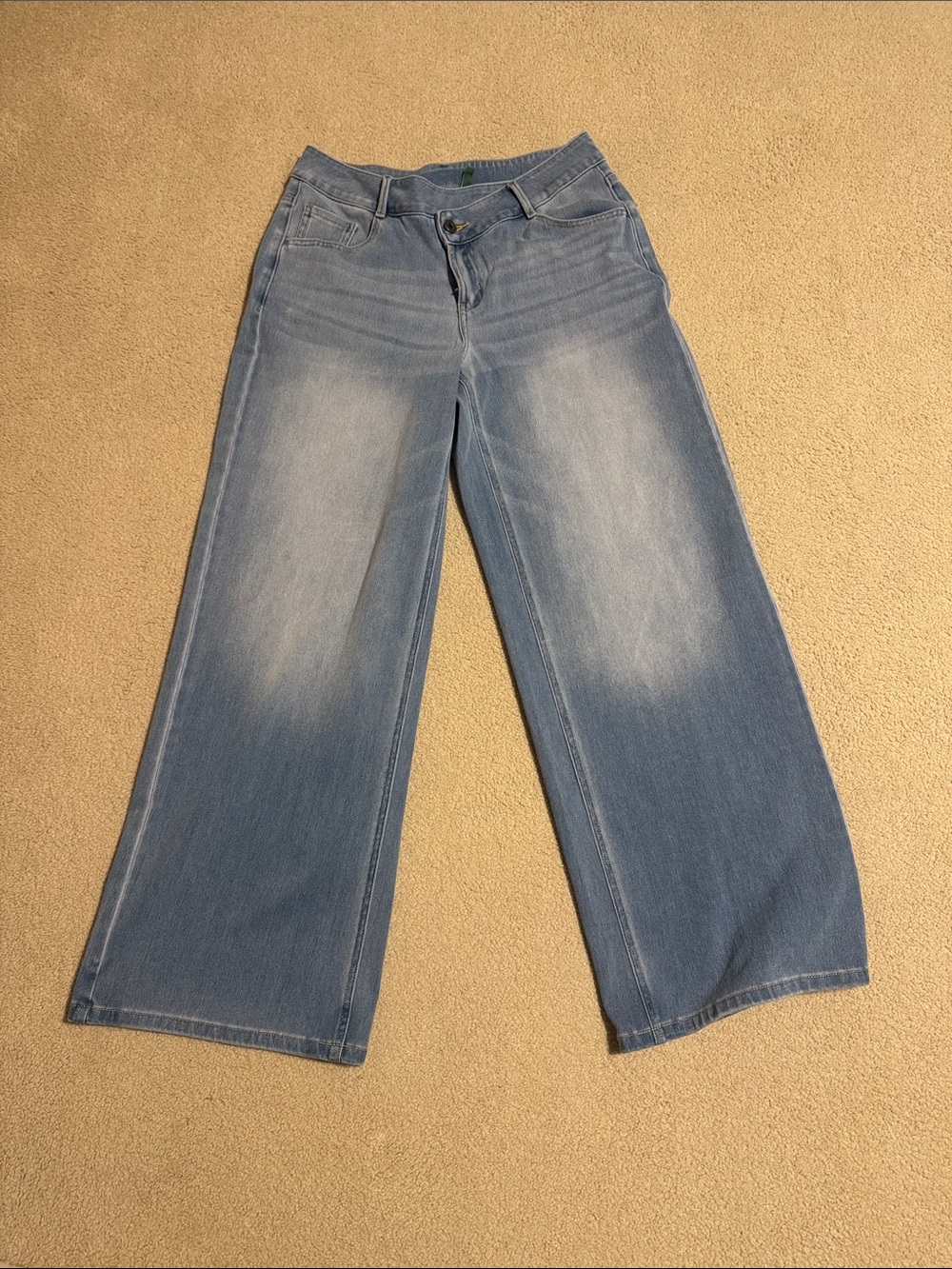 HALARA Light Blue Wide-Leg Jeans Brand New